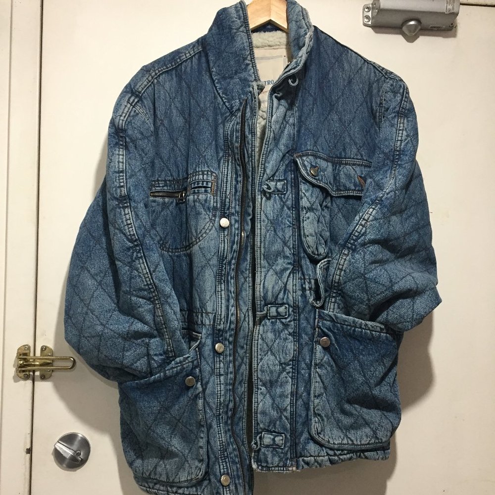 VINTAGE POP OTTANTAQUATTRO DENIM JACKETS SIZE L - Picture 10 of 15